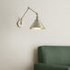 Edward 25.5 inch 60 watt Modern Gold Swing Arm Sconce Wall Light